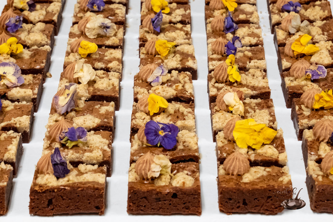Texas Pecan Brownie Platter